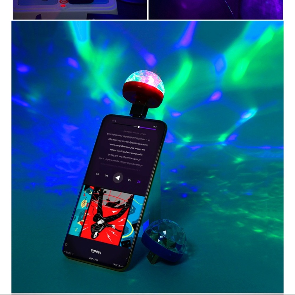 Mini USB Party Colorful light
